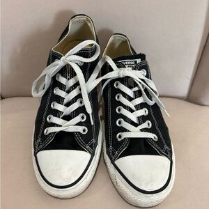 Converse Chuck Taylor All Star Low Top Black White Women’s 7
